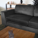 Lizzely Garden & Living Hoekbank design Puckerto 290cm bank velvet antraciet hoek loungebank rechts bankstel Lizzely Garden & Living Hoekbank design Puckerto 290cm bank velvet antraciet hoek loungebank rechts bankstel