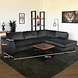 Lizzely Garden & Living Hoekbank design Puckerto 290cm bank velvet antraciet hoek loungebank rechts bankstel Lizzely Garden & Living Hoekbank design Puckerto 290cm bank velvet antraciet hoek loungebank rechts bankstel