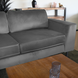 Lizzely Garden & Living Hoekbank design Puckerto 290cm bank velvet grijs hoek loungebank links bankstel Lizzely Garden & Living Hoekbank design Puckerto 290cm bank velvet grijs hoek loungebank links bankstel