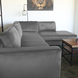 Lizzely Garden & Living Hoekbank design Puckerto 290cm bank velvet grijs hoek loungebank rechts bankstel Lizzely Garden & Living Hoekbank design Puckerto 290cm bank velvet grijs hoek loungebank rechts bankstel