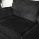 Lizzely Garden & Living Hoekbank design Lizza 270cm bank zwart teddy loungebank zowel links als rechts bankstel Lizzely Garden & Living Hoekbank design Lizza 270cm bank zwart teddy loungebank zowel links als rechts bankstel