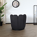 Lizzely Garden & Living Fauteuil Daphne teddy zwart draaibare fauteuil Lizzely Garden & Living Fauteuil Daphne teddy zwart draaibare fauteuil