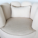 Lizzely Garden & Living Fauteuil Daphne teddy beige draaibare fauteuil Lizzely Garden & Living Fauteuil Daphne teddy beige draaibare fauteuil