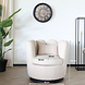 Lizzely Garden & Living Fauteuil Daphne teddy beige draaibare fauteuil Lizzely Garden & Living Fauteuil Daphne teddy beige draaibare fauteuil