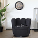 Lizzely Garden & Living Fauteuil Daphne teddy zwart draaibare fauteuil Lizzely Garden & Living Fauteuil Daphne teddy zwart draaibare fauteuil