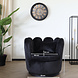 Lizzely Garden & Living Fauteuil Daphne velvet zwart draaibare fauteuil Lizzely Garden & Living Fauteuil Daphne velvet zwart draaibare fauteuil