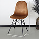 Lizzely Garden & Living Eetkamerstoel Finn bruin velvet eetstoel industrieel Lizzely Garden & Living Eetkamerstoel Finn bruin velvet eetstoel industrieel