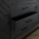 Lizzely Garden & Living Dressoir mangohout visgraat Cody ladekast zwart industrieel 180x85cm duurzaam mango kast Lizzely Garden & Living Dressoir mangohout visgraat Cody ladekast zwart industrieel 180x85cm duurzaam mango kast
