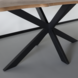 Lizzely Garden & Living Eettafel langwerpig visgraat 160cm Otis bruin langwerpige tafel Lizzely Garden & Living Eettafel langwerpig visgraat 160cm Otis bruin langwerpige tafel