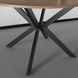 Lizzely Garden & Living Eettafel rond visgraat Ozzy bruin 120cm ronde tafel Lizzely Garden & Living Eettafel rond visgraat Ozzy bruin 120cm ronde tafel