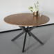 Lizzely Garden & Living Eettafel rond visgraat Ozzy bruin 120cm ronde tafel Lizzely Garden & Living Eettafel rond visgraat Ozzy bruin 120cm ronde tafel