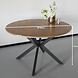 Lizzely Garden & Living Eettafel rond visgraat Ozzy bruin 120cm ronde tafel Lizzely Garden & Living Eettafel rond visgraat Ozzy bruin 120cm ronde tafel