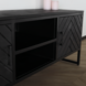 Lizzely Garden & Living TV meubel industrieel mangohout Liv zwart 130cm tv kast duurzaam mango massief hout tv-meubel Lizzely Garden & Living TV meubel industrieel mangohout Liv zwart 130cm tv kast duurzaam mango massief hout tv-meubel