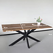 Lizzely Garden & Living Eettafel langwerpig visgraat 180cm Otis bruin langwerpige tafel Lizzely Garden & Living Eettafel langwerpig visgraat 180cm Otis bruin langwerpige tafel