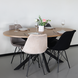Lizzely Garden & Living Eettafel ovaal visgraat 160cm Obie bruin ovale tafel Lizzely Garden & Living Eettafel ovaal visgraat 160cm Obie bruin ovale tafel