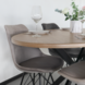 Lizzely Garden & Living Eettafel ovaal visgraat 160cm Obie bruin ovale tafel Lizzely Garden & Living Eettafel ovaal visgraat 160cm Obie bruin ovale tafel