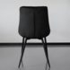 Lizzely Garden & Living Eetkamerstoel De Vince zwart velvet eetstoel Lizzely Garden & Living Eetkamerstoel De Vince zwart velvet eetstoel