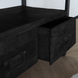 Lizzely Garden & Living TV meubel industrieel mangohout Ilse zwart 150cm tv kast duurzaam mango massief hout tv-meubel Lizzely Garden & Living TV meubel industrieel mangohout Ilse zwart 150cm tv kast duurzaam mango massief hout tv-meubel