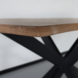 Lizzely Garden & Living Eettafel langwerpig visgraat 220cm Otis bruin langwerpige tafel Lizzely Garden & Living Eettafel langwerpig visgraat 220cm Otis bruin langwerpige tafel
