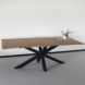 Lizzely Garden & Living Eettafel langwerpig visgraat 220cm Otis bruin langwerpige tafel Lizzely Garden & Living Eettafel langwerpig visgraat 220cm Otis bruin langwerpige tafel
