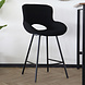 Lizzely Garden & Living Barkruk industrieel Maike zwart teddy barstoel Lizzely Garden & Living Barkruk industrieel Maike zwart teddy barstoel