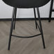 Lizzely Garden & Living Barkruk industrieel Maike zwart teddy barstoel Lizzely Garden & Living Barkruk industrieel Maike zwart teddy barstoel