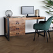 Lizzely Garden & Living Bureau Nicko 145cm industrieel duurzaam massief mangohout Lizzely Garden & Living Bureau Nicko 145cm industrieel duurzaam massief mangohout