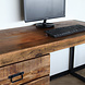 Lizzely Garden & Living Bureau Nicko 145cm industrieel duurzaam massief mangohout Lizzely Garden & Living Bureau Nicko 145cm industrieel duurzaam massief mangohout