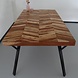 Lizzely Garden & Living Eettafel visgraat Danae 180x100cm acaciahout tafel rechthoekig Lizzely Garden & Living Eettafel visgraat Danae 180x100cm acaciahout tafel rechthoekig
