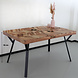 Lizzely Garden & Living Eettafel visgraat Danae 140x90cm acaciahout tafel rechthoekig Lizzely Garden & Living Eettafel visgraat Danae 140x90cm acaciahout tafel rechthoekig
