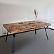Lizzely Garden & Living Eettafel visgraat Danae 180x100cm acaciahout tafel rechthoekig Lizzely Garden & Living Eettafel visgraat Danae 180x100cm acaciahout tafel rechthoekig