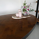Lizzely Garden & Living Eettafel ovaal mangohout visgraat 200x100cm Liv bruin ovale industriële tafel duurzaam mango eetkamertafel Lizzely Garden & Living Eettafel ovaal mangohout visgraat 200x100cm Liv bruin ovale industriële tafel duurzaam mango eetkamertafel