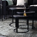 Lizzely Garden & Living Salontafel rond 3delig mangohout Jaell zwart side table industrieel duurzaam massief hout mango bijzettafel Lizzely Garden & Living Salontafel rond 3delig mangohout Jaell zwart side table industrieel duurzaam massief hout mango bijzettafel