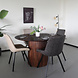 Lizzely Garden & Living Eettafel rond mangohout 130cm Millie donkerbruin ronde design tafel duurzaam mango eetkamertafel Lizzely Garden & Living Eettafel rond mangohout 130cm Millie donkerbruin ronde design tafel duurzaam mango eetkamertafel