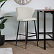 Lizzely Garden & Living Barkruk Miro boucle wit barstoel Lizzely Garden & Living Barkruk Miro boucle wit barstoel