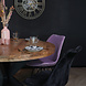 Lizzely Garden & Living Eetkamerstoel Viga paars velvet eetstoel Lizzely Garden & Living Eetkamerstoel Viga paars velvet eetstoel