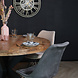 Lizzely Garden & Living Eetkamerstoel Viga zand velvet eetstoel Lizzely Garden & Living Eetkamerstoel Viga zand velvet eetstoel