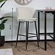 Lizzely Garden & Living Barkruk Miro boucle wit barstoel Lizzely Garden & Living Barkruk Miro boucle wit barstoel