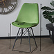 Lizzely Garden & Living Eetkamerstoel Set van 4 Viga groen Lizzely Garden & Living Eetkamerstoel Set van 4 Viga groen