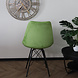 Lizzely Garden & Living Eetkamerstoel Set van 4 Viga groen Lizzely Garden & Living Eetkamerstoel Set van 4 Viga groen