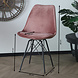 Lizzely Garden & Living Eetkamerstoel Set van 6 Viga roze Lizzely Garden & Living Eetkamerstoel Set van 6 Viga roze