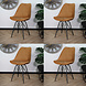 Lizzely Garden & Living Eetkamerstoel Set van 4 Viga goud Lizzely Garden & Living Eetkamerstoel Set van 4 Viga goud