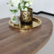 Lizzely Garden & Living Eettafel ovaal mangohout 180 Glen bruin ovale industriële tafel duurzaam mango eetkamertafel Lizzely Garden & Living Eettafel ovaal mangohout 180 Glen bruin ovale industriële tafel duurzaam mango eetkamertafel