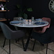 Lizzely Garden & Living Eettafel rond Ronsi grijs 120cm ronde tafel Lizzely Garden & Living Eettafel rond Ronsi grijs 120cm ronde tafel