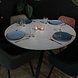 Lizzely Garden & Living Eettafel rond Ronsi grijs 120cm ronde tafel Lizzely Garden & Living Eettafel rond Ronsi grijs 120cm ronde tafel