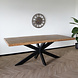 Lizzely Garden & Living Eettafel langwerpig mangohout 200cm lichtbruin John langwerpige tafel duurzaam mango eetkamertafel Lizzely Garden & Living Eettafel langwerpig mangohout 200cm lichtbruin John langwerpige tafel duurzaam mango eetkamertafel