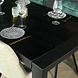 Lizzely Garden & Living Eettafel rechthoekig mangohout Jonas zwart 160cm duurzaam mango tafel eetkamertafel hout Lizzely Garden & Living Eettafel rechthoekig mangohout Jonas zwart 160cm duurzaam mango tafel eetkamertafel hout
