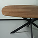 Lizzely Garden & Living Eettafel Deens ovaal 160cm bruin Hero ovale eettafel Lizzely Garden & Living Eettafel Deens ovaal 160cm bruin Hero ovale eettafel