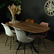 Lizzely Garden & Living Eettafel Deens ovaal 160cm bruin Hero ovale eettafel Lizzely Garden & Living Eettafel Deens ovaal 160cm bruin Hero ovale eettafel