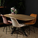 Lizzely Garden & Living Eettafel Deens ovaal 160cm licht bruin Hero ovale eettafel Lizzely Garden & Living Eettafel Deens ovaal 160cm licht bruin Hero ovale eettafel